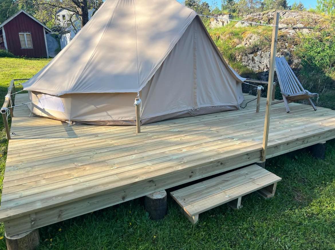 Hommen Gard Glamping 호텔 리쇠르 외부 사진