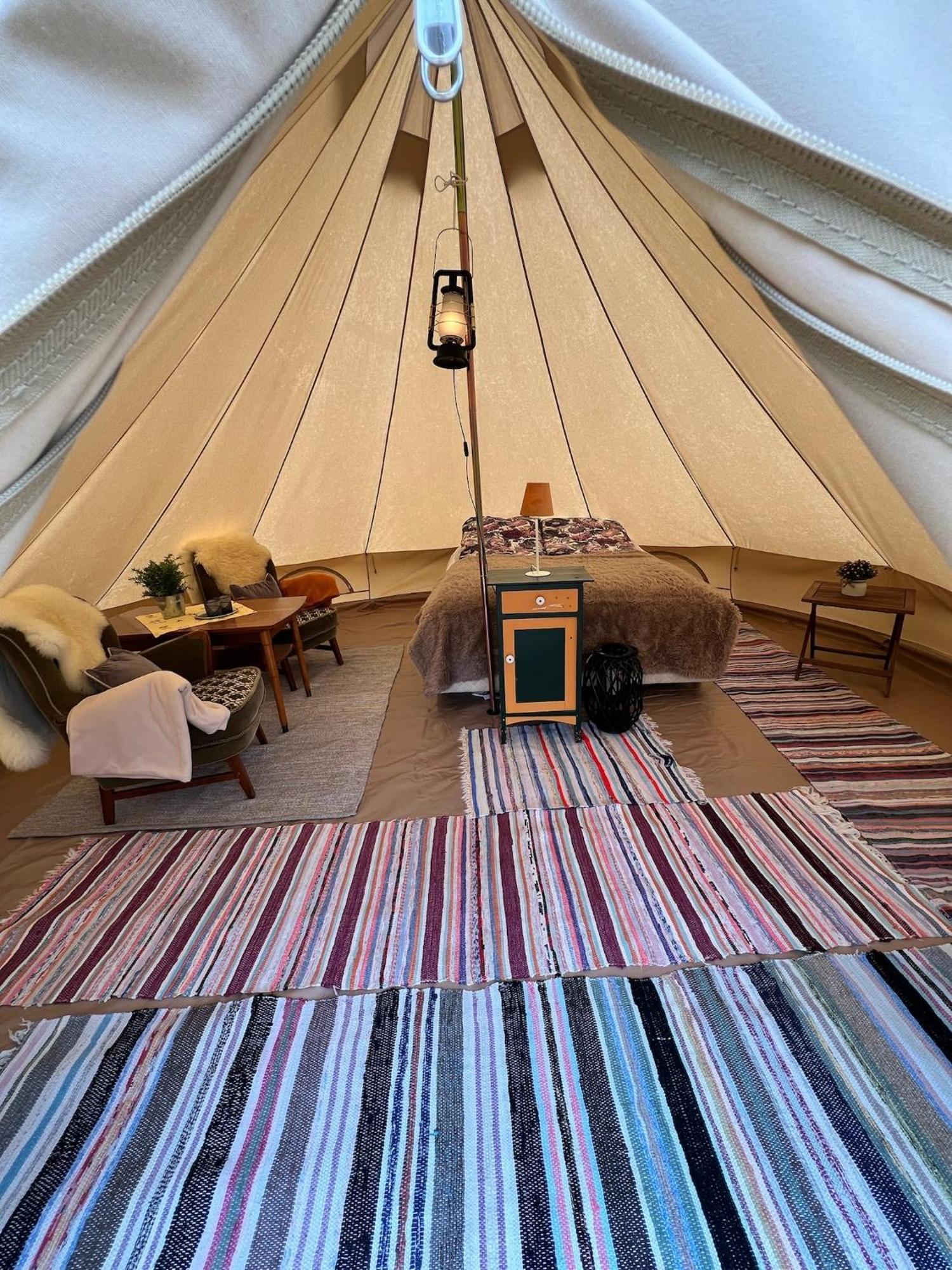 Hommen Gard Glamping 호텔 리쇠르 외부 사진